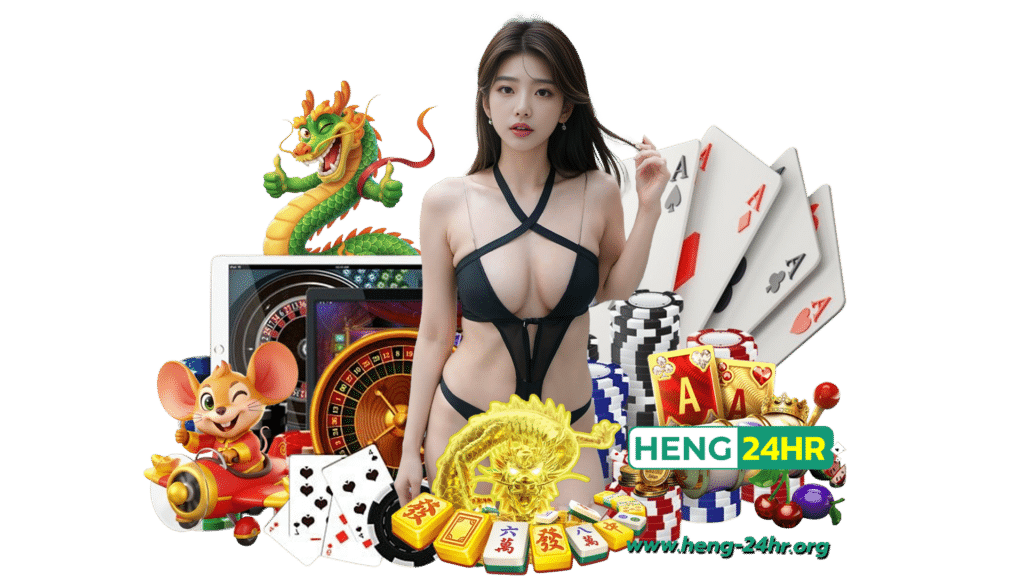 heng24hr เกมถูกคัดมาให้หลากหลาย เล่นลื่นภาพและเสียงทันสมัย
